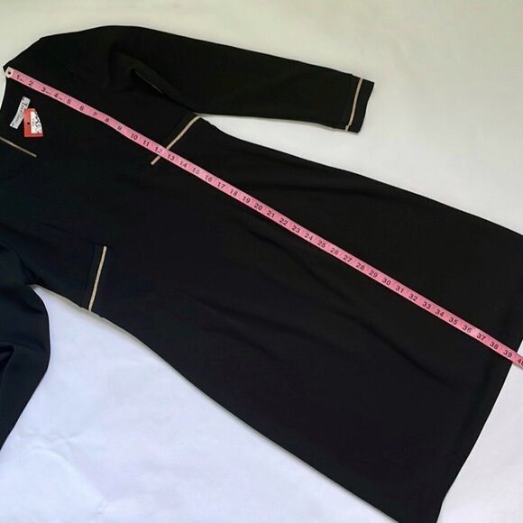 Jaime de Vie Long Sleeve Black Dress - Picture 12 of 12